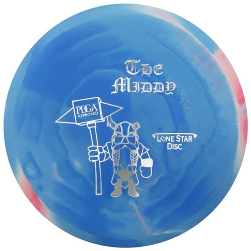Discraft Lone Star Artist Series Delta 2 The Middy Midrange Golf Disc, 170-176g