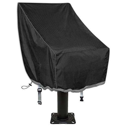 Boat Seat Cover, 600D waterproof captains chair boat...