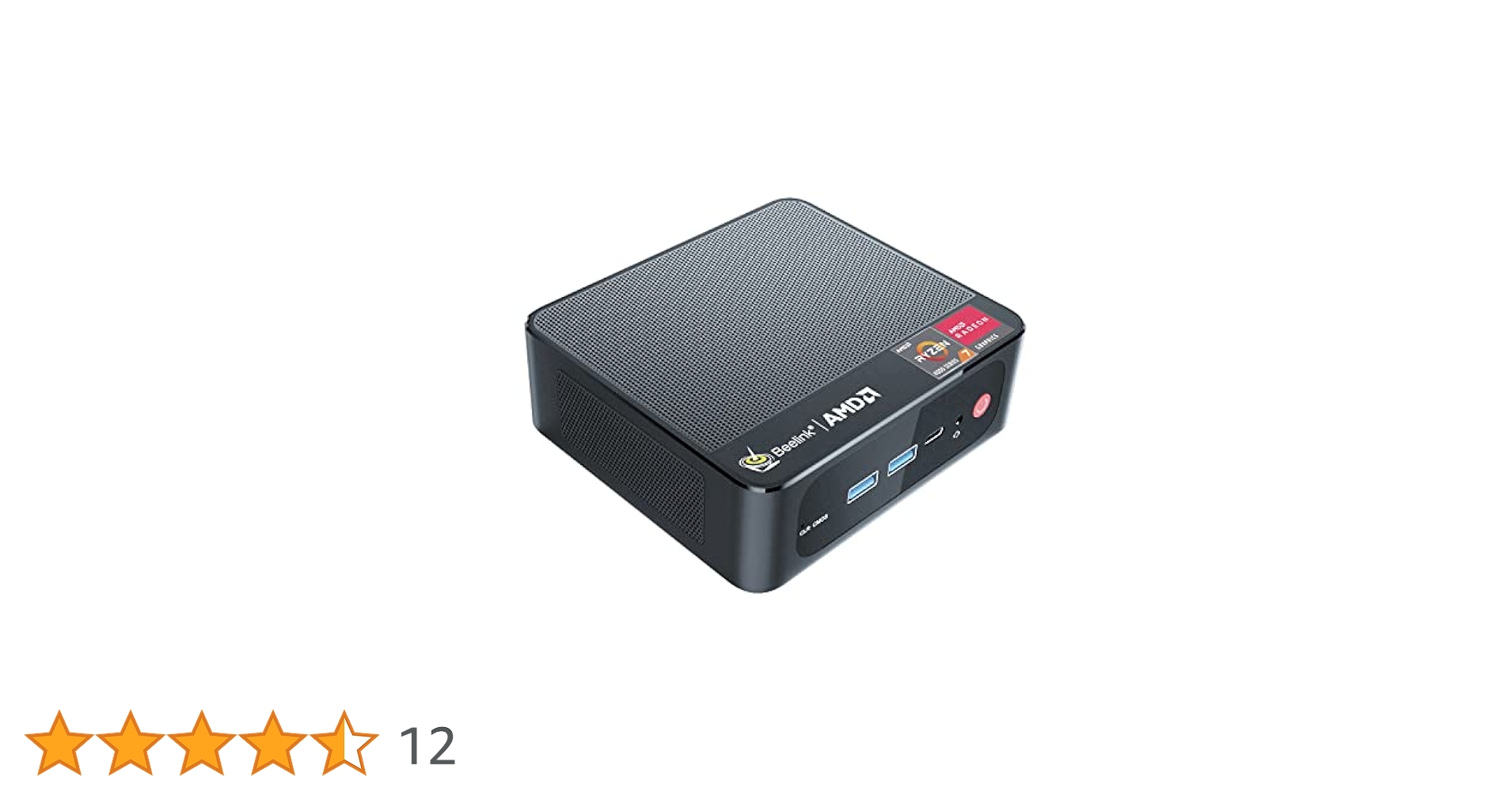 ミニPC Beelink Ryzen7 5800H MEM32G Win11pro Beelink Mini PC, AMD Ryzen 7 5800H 8 Core(Up to 4.4GHz