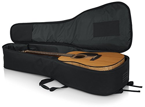 Gator Cases 4G Series Dual Gig Bag; Holds (1) Acoustic And (1) Electric Guitar (Gb-4G-Acouelect) #TOP4
