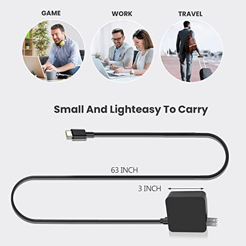 Image of 65W USB C Power Adapter Compatible with T-Mobile 5G Internet Gateway | Compatible with T-Mobile 5G Internet Gateway, Arcadyan KVD21 USB C Charger Power Cord