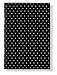 kate spade new york Soft Cover Triple Notebook Set, 3-Pack Lined Travel Journals with 80 Pages Per Book, Black Dots