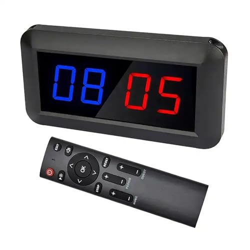 Marcador Digital Portátil para Baloncesto con Control Remoto miniatura 1