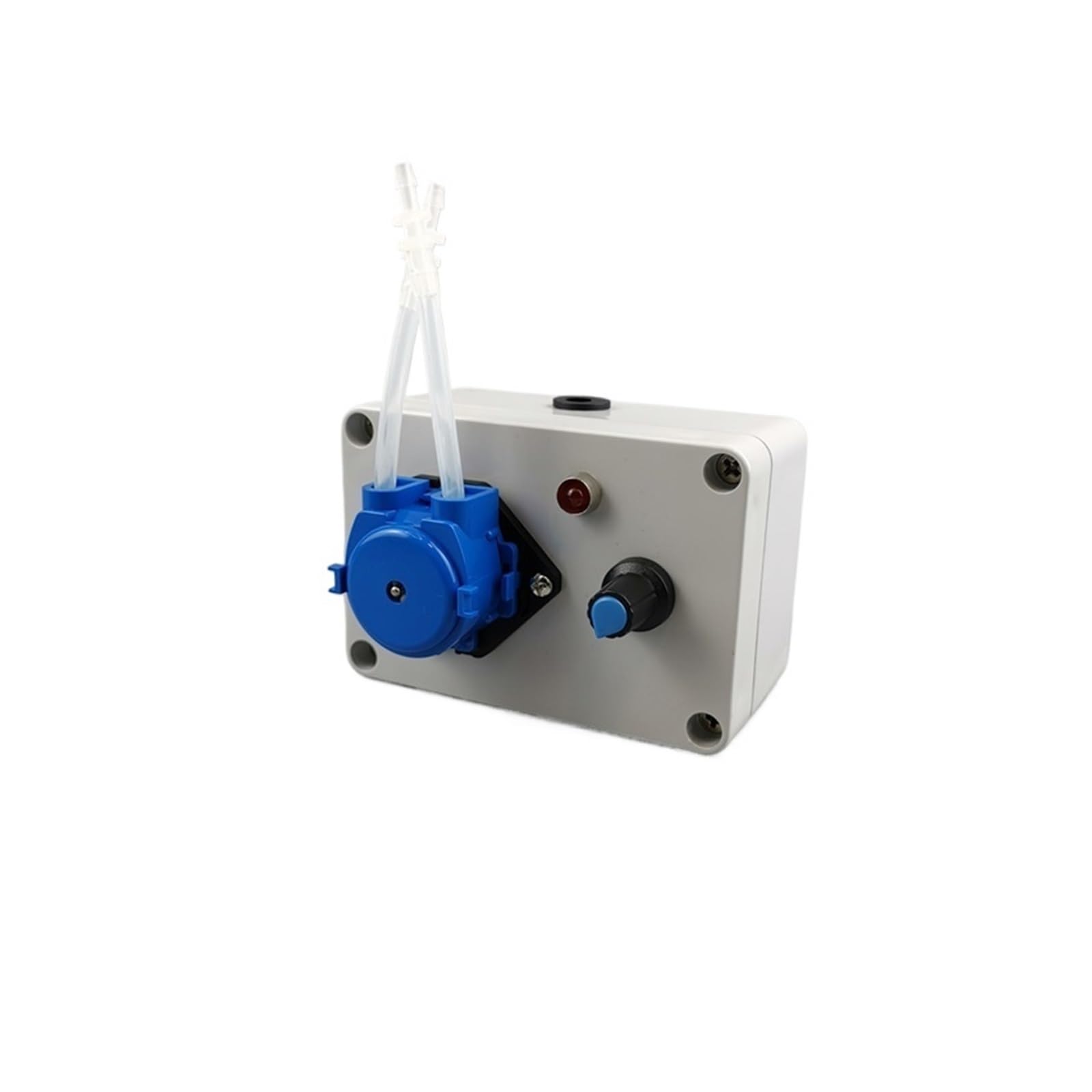 Schlauchpumpe, Miniatur-Schlauchpumpe, selbstansaugende Pumpe, Umwälzpumpe, Dosierpumpe, Labor, Lebensmittelqualität, 10–70 ml, einstellbar mit Fußschalter