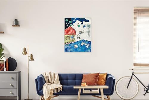 Toile-tableaux décoration salon et impression grand format 70x90cm - 4