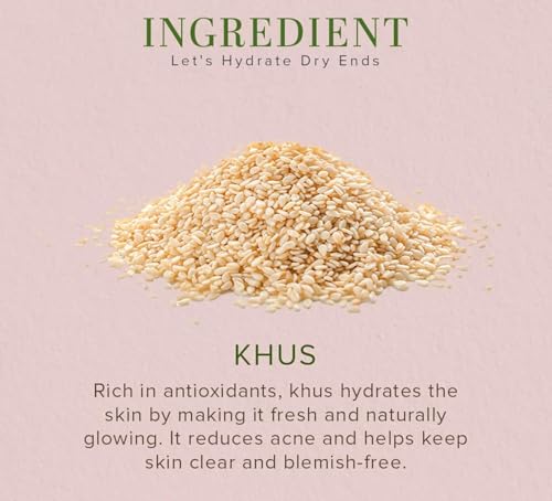 Image of Khadi 100% Pure & Natural Herbal Khus Soap| Herbal Handmade Soap| Long lasting aroma| Calms dry skin|Natural Soap with Essential Oils|500gm. pack of 4