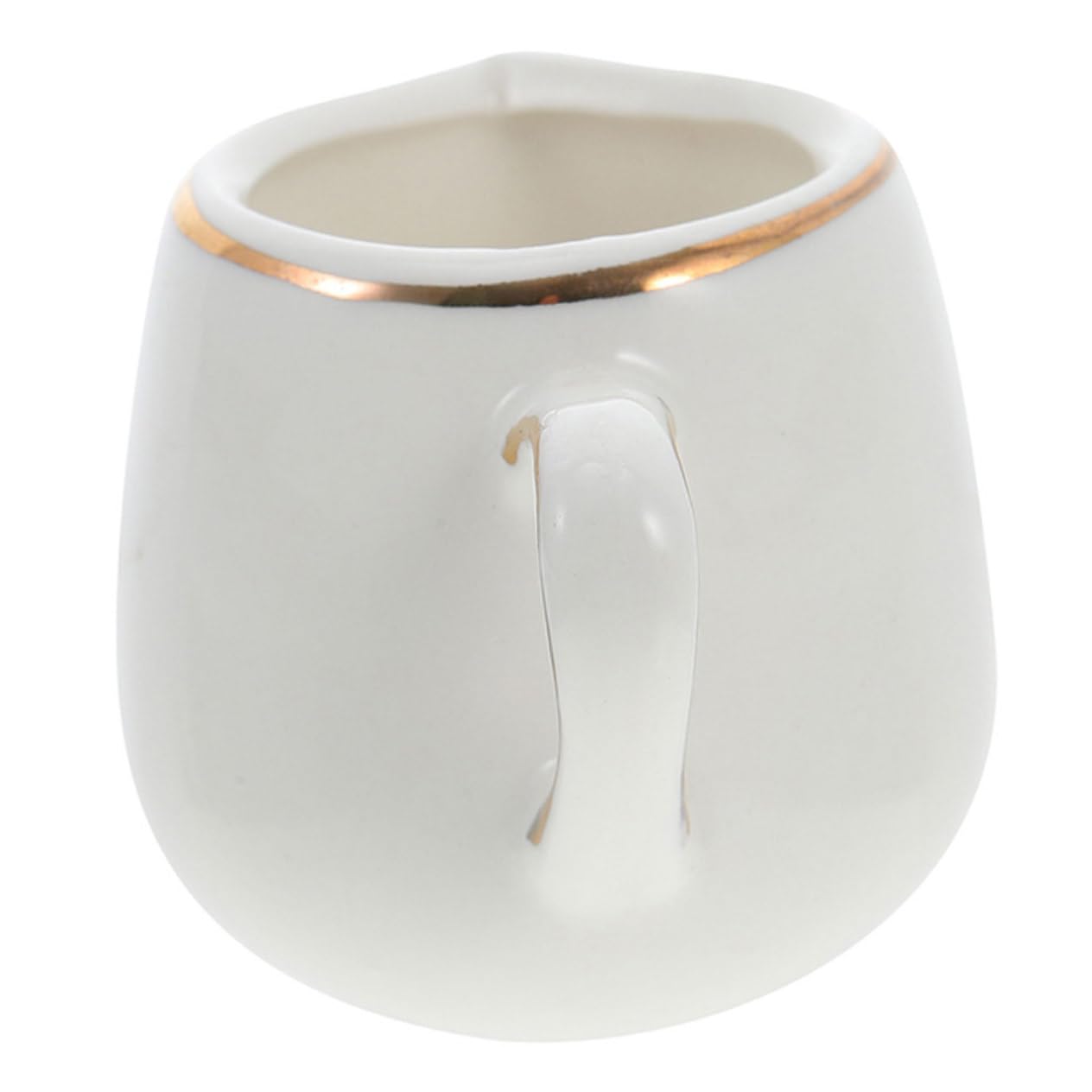 DECHOUS Multi-function Ceramic Pitcher Milk Dispenser Perfect for Sauce Milk and More