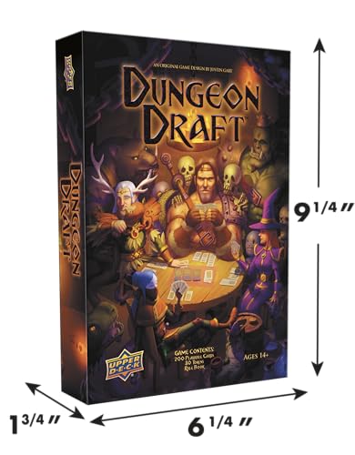 Dungeon Draft Strategy Board Game | Card Drafting Game | Light Strategy | 2-5 Player Card Game | Family Friendly miniatura 3