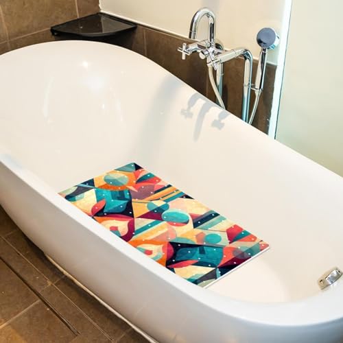 Tapis de bain antidérapant séchage rapide long pour zone humide