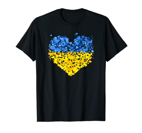 Ukraine Ukrainische Flagge Kiev Support and Love No to War T-Shirt Cover
