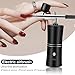 ZPSHYD Airbrush Kit Portable Air Brush Kit with Airbrush Compressor Nail Charms Wireless Rechargeable for Barber, Nail Art, Tattoo, Makeup, Model Painting (Black)