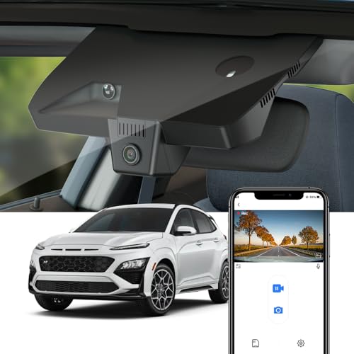 Caméra de Voiture 2160P WiFi Fitcamx pour Hyundai Kona Plug & Play