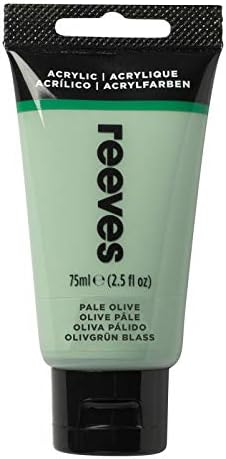 Reeves Acrylic Paint - Highly Pigmentented Acrylic Colours For Hobbyist, Leisure & School - Gold, 75ml