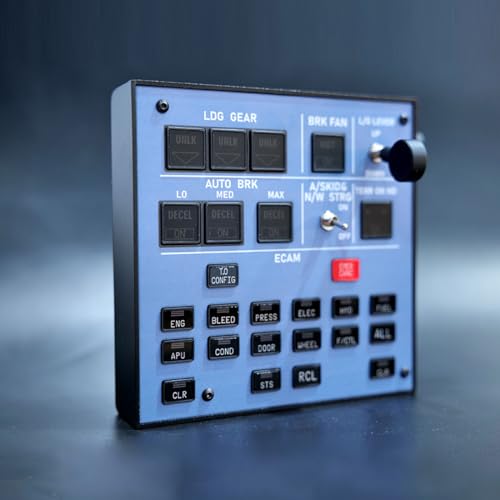 Indicador de Tren de Aterrizaje A32X Panel Integrado para MSFS miniatura 3
