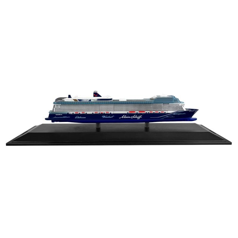 TUI Cruises Schiffsmodell Neue Mein Schiff 2, Blau/Weiß, 295 x 95 x 10 mm