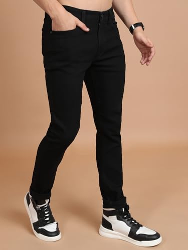 Image of Highlander Men's Slim Fit Jeans | Stylish Casual Wear for Everyday Comfort | Jeans for man
