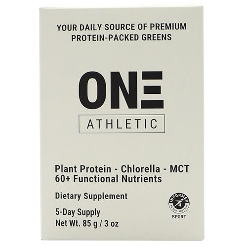 ON3 Athletic Protein Greens Supplement with chlorella, eleuthero ...