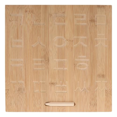 Tableau de traçage éducatif double face Yardwe pour entraînement manuscrit préscolaire