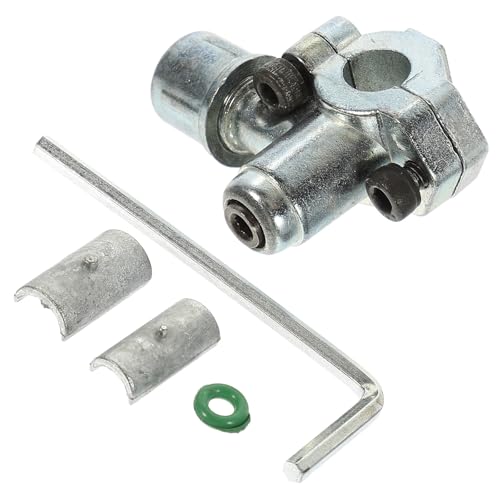 ULTECHNOVO Válvula de Aguja de Zinc para Congelador Modelo 31 Válvula Perforadora para Refrigeradores Pequeña para Sistemas de Refrigeración Industrial Pieza Compatible para Heladeras