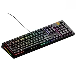 Glorious Gaming – GMMK 3 Rapid Trigger Keyboard, Hall Effect, 8K Polling Rate, MX Mechanical & Magnetic Switches, Hotswappable 100% Keyboard, Modular Gasket System, Doubleshot PBT keycaps (Black)