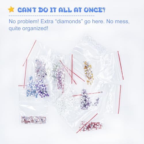 Diamond Art Kits for Kids - Crafts for Girls 8-12 - Diamond Art Painting with Wooden Frame - Arts and Crafts for Kids Ages 4-6 8-10 - GEM Art Supplies Dots for Adult Beginners Home Wall Decor Gifts