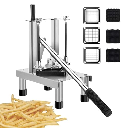 Cortador de papas fritas de acero inoxidable miniatura 1