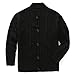XWLY Transition Veste Homme Col Montant Urbaine Manches Longues Style Paresseux Jacquard Homme Tricots Coupe Slim Élasticité Torsion Printemps Automne Décontracté Respirant Homme Veste C-Black 4XL