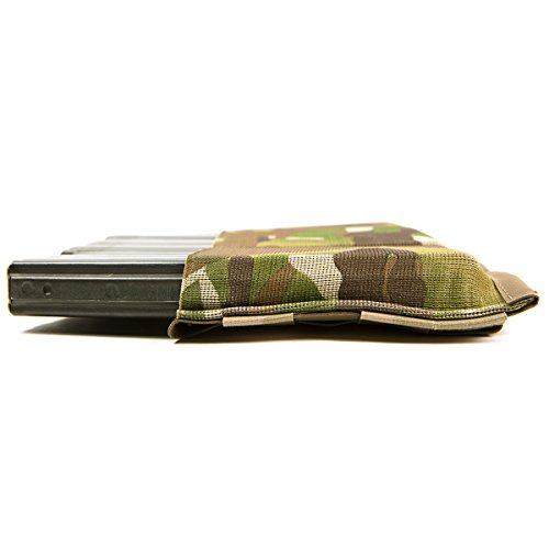 Cargador para armas de airsoft que evita caídas accidentales en carreras tácticas color verde 2