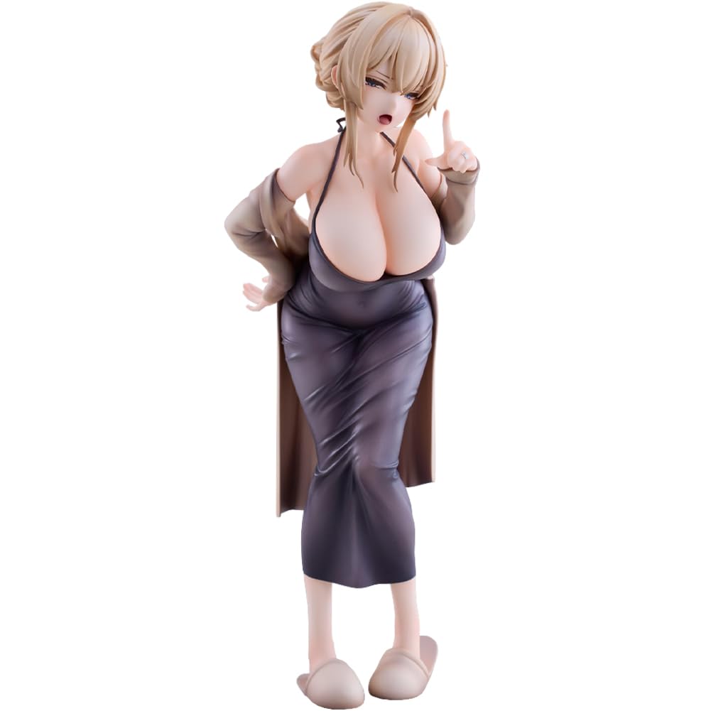 Jiumaocleu Anime Illustration Erin-can Figure - Original Painting Figurine 19CM Anime Standing Pose Statue PVC Desktop Decoration Gift for Fans