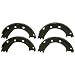Wagner ThermoQuiet PAB852 Parking Brake Shoe Set Rear