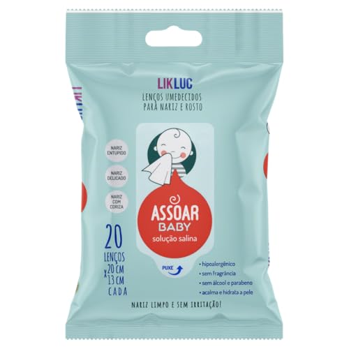 Likluc Assoarbaby Lenços Umedecidos Com Solução Salina Branco Tam...