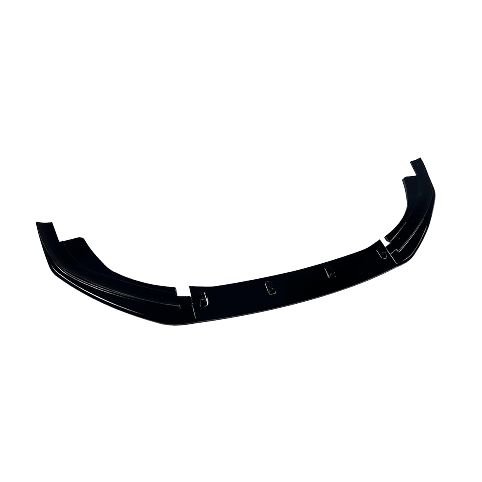Kit spoiler paraurti anteriore per Volkswagen VW Golf 6 MK6 R 2010 – 2013 nero lucido, effetto fibra di carbonio