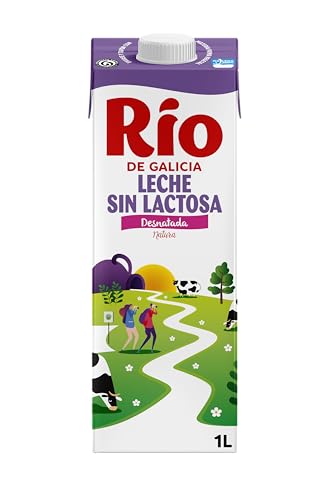 Leche Desnatada Sin Lactosa Río de Galicia (Pack 6 x 1L)