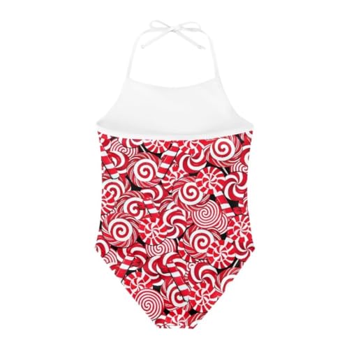 Image of Christmas One-Piece Swimsuits Beach Swimwear Bathing Suit for 3-10 Years Girls