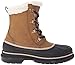 crocs Men's AllCast II Snow Boot, Wheat/Black, 10 M US