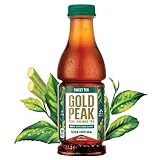 Gold Peak 18.5 Ounce 12 Pack Tea Bundled by Louisiana Pantry (Sweet Black)