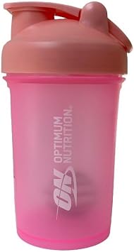 Optimum Nutrition Compact Shaker 15.2 fl oz 450 ml, Cherry Pink