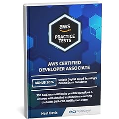 AWS Certified Developer Associate Practice Tests [2026] Audiolibro Por Neal Davis arte de portada