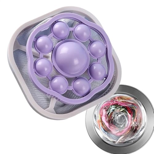 Laundry Hair Catcher - Filter Bag Washer Lint Remover - Multi-Function Hair Catcher for Laundry, Reusable Household Lint Trap Net Pouch