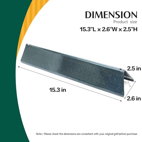 image for GOKOTASA 7636 15.3 Inch Flavorizer Bars for Weber Spirit E310 E320 S31