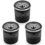 3 Pack 16097-0008 303 Oil Filter for Kawasaki Ninja 400 650 300 500 zx6r z650 Vulcan 900 1500 1700