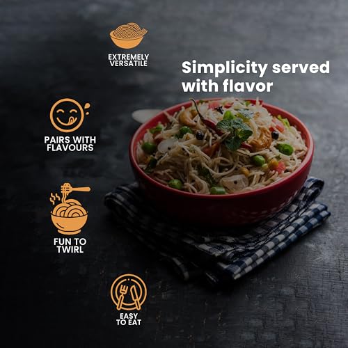 Emirates Macaroni Wheat Vermicelli Pasta | Dry Pasta Ready To Cook | No Added Colors Or Preservatives (400 Gram)