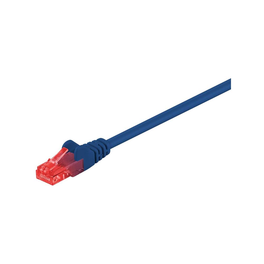 Goobay 68452 CAT 6 Patchcable, U/UTP, Blue, 2m Cable Length