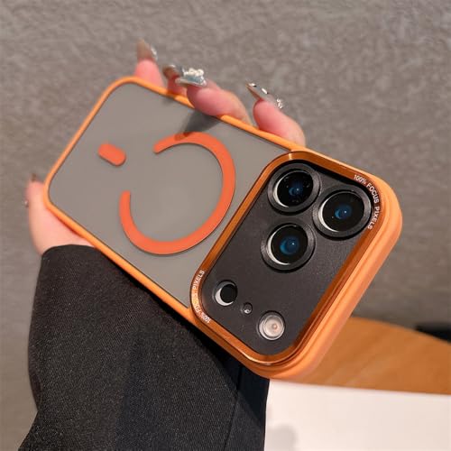 iPhone 17 11 12 13 16 Pro Max Air 14 15 16 Plus ���C�����X�[�d�ی�J�o�[�p�N���A�}�O�l�b�g���d�b�P�[�X�A�I�����WOO�A