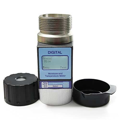 Grains Moisture Meter Smart Grain Moisture Tester for 25 Grains Moisture Testing Rapeseed Wheat Spring Barley Field Bean Corn Winter Barley Oats Buckwheat Coffee Beans Radish Seeds Peanuts AMT65C - Thumbnail 4