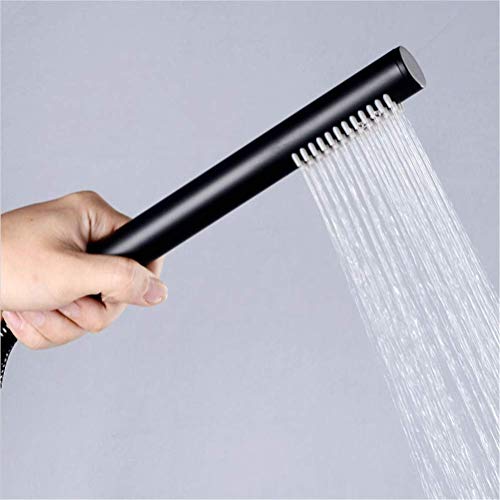 Ensemble de douche mitigeur mural avec pommeau de douche à main en laiton robuste - 3