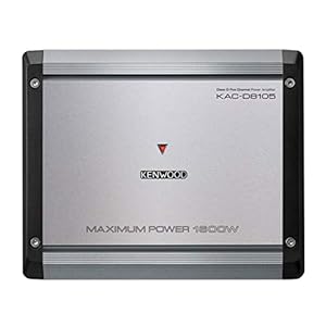 KENWOOD KAC-D8105 D Series 1,600-Watt 5-Channel Class D Amp