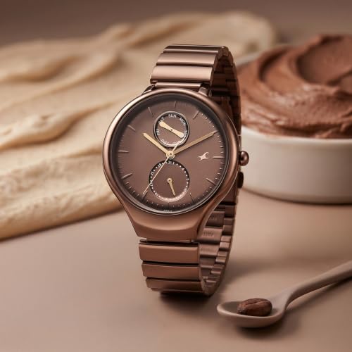 Image of Fastrack Gelato Quartz Analog with Multifunction Metal Strap Watch for Girls