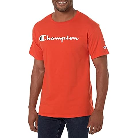 Champion Men's Classic Spicy Orange T-Shirt Cover