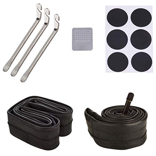 CHAOYANG 2 pacotes de tubo de bicicleta de 26 polegadas, 26x1,75/1,95/2,10/2,125 tubo de bicicleta c